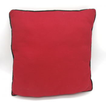 code 071202- Snowman cushion - 40x40 cm - back