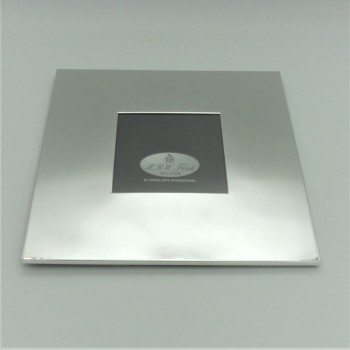 code 030232 - Silver plated square picture frame