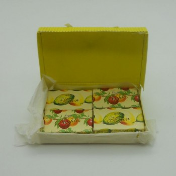 ref.048025-A-2/M-2 - Mini conjunto gift de sabonetes nº2 - maçã e melão