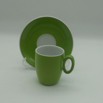 code 800413-4P dinner set - Chez Ana 
 green coffee cup and saucer set