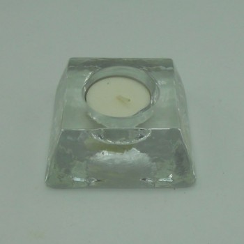 ref.015219-00 - Porta tealight - transparente