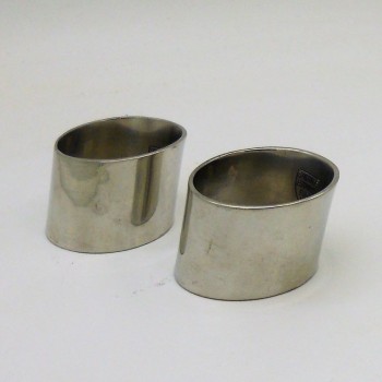 code 031013 - Clinoid (inclined) napkin ring - set of 2