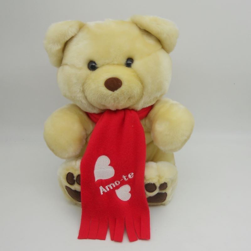 code 045000-BJ-2-Valentine's Teddy Bear- beje - amo-te /"I love you"