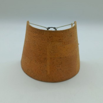 code 071705 - Cork leather clip half lampshade - 12x16,5