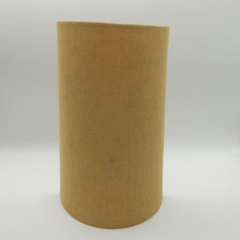 code 050701 - Linen fabric Tile shaped half lampshade - 25x37 cm