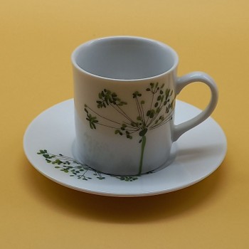code 900031- 1P Eco dinner set Yucca-coffe cup and saucer