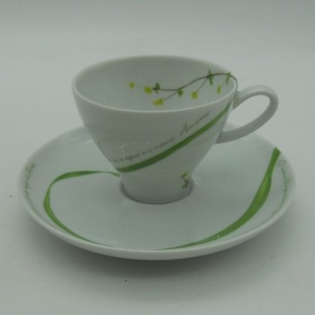 code 615408 - Coffeecup with matching saucer - Pedro e Inês