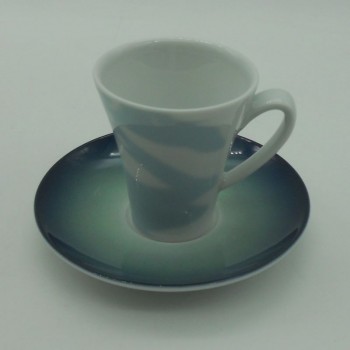 code 800447 - Coffeecup with matching saucer - Mist